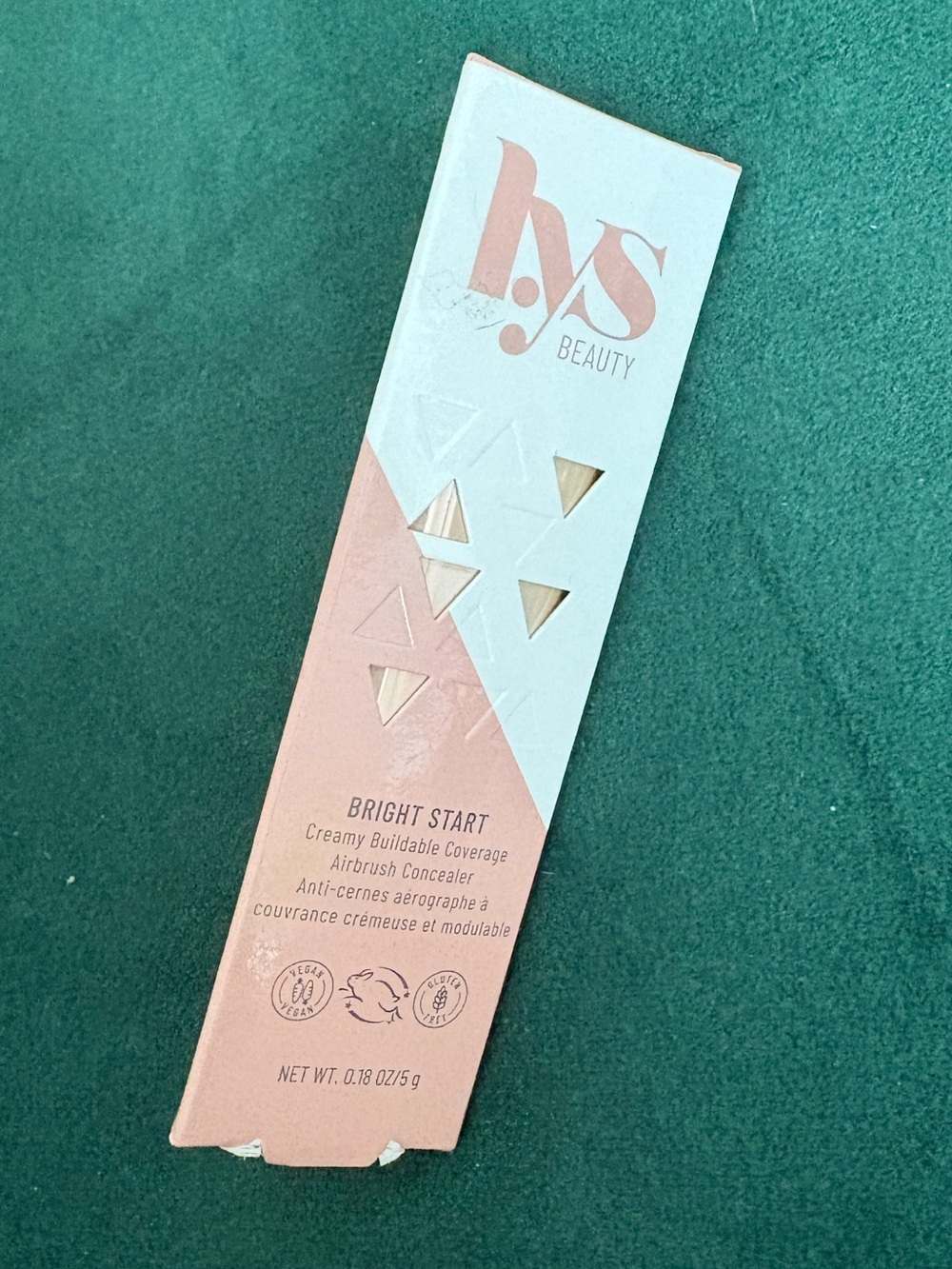 LYS Beauty Bright Start Creamy Buildable Concealer 
shade LN3